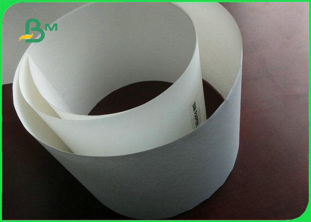  Factory Wholesale 24-35GSM Drinking straw wrapping paper in white color