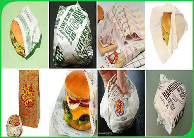 food grade hamburger paper
