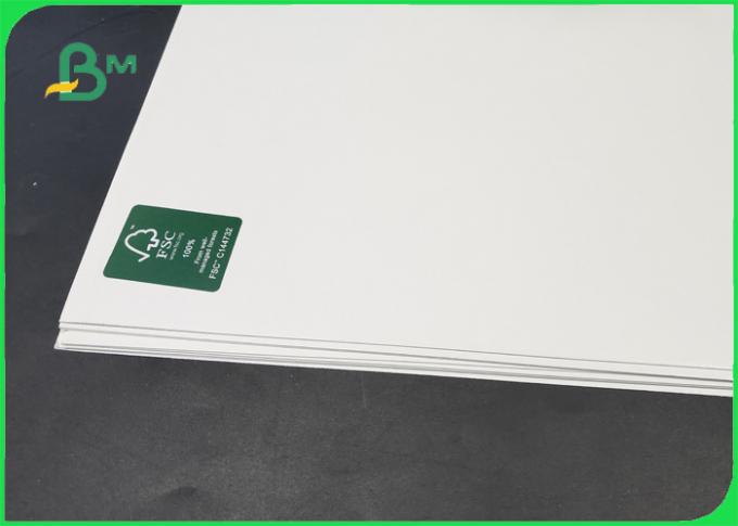 FSC & ISO High Thickness C1S White Cardboard 1.35MM 1.5MM For Making Name Card