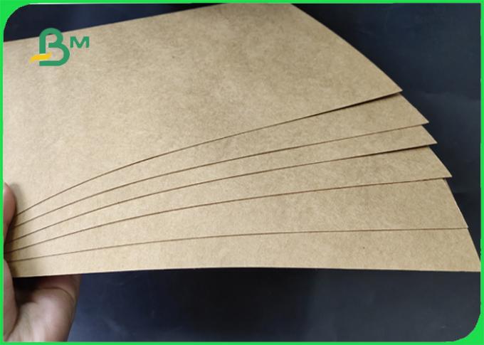 High Grammage 300g 400g Brown Carta Kraft Paper In Reels For Shopping Bags