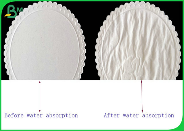 Papan coaster putih 1.4mm 100% Virgin Pulp White Coaster Board For Making Car Air Fresher Or Coaster