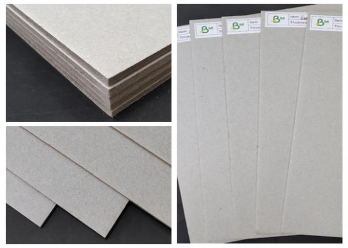 1.2mm 2mm 3mm Greyboard Two Sides Grey 70 * 100CM 80 * 90CM For Calendars