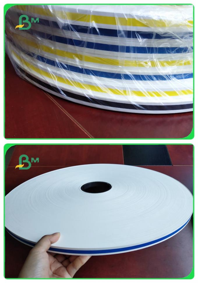 Finished Cut Printed Color Straw Paper Small Width 13.5mm No Chemical Element