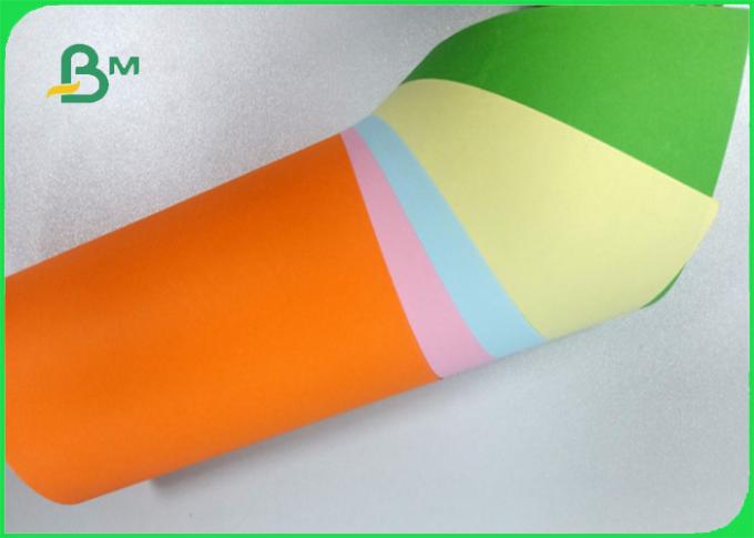 60gsm 70gsm 80gsm pure wood pulp good writing performance Colored offset paper in roll