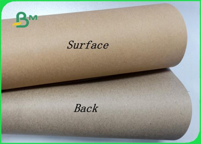 Width 70*100cm recycle pulp 110gsm - 220gsm kraft liner paper for packing
