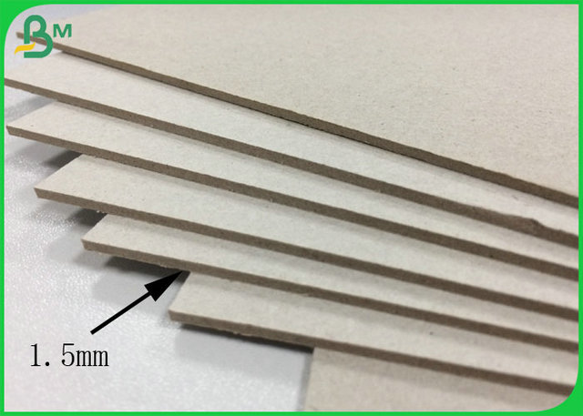 Kekakuan Yang Baik 1.5MM Greyboard Untuk Membuat Kotak Hadiah Dengan Sertifikasi FSC Good Stiffiness 1.5MM Greyboard For Making Gift Box With FSC Certification