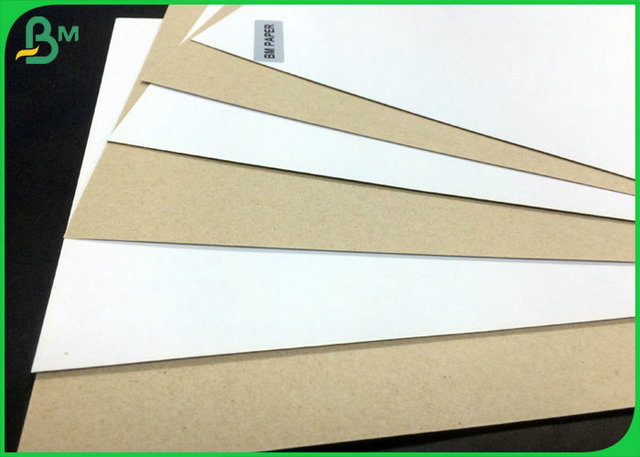 One Side Coated 300GSM Duplex Board White Back Dengan Sertifikasi FSC One Side Coated 300GSM Duplex Board White Back With FSC Certification