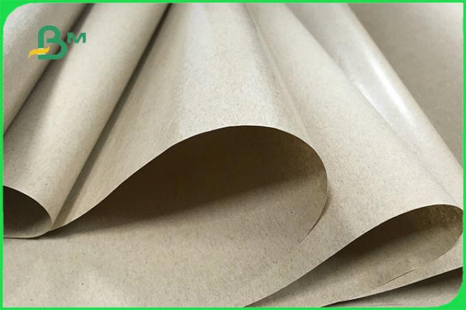 Anti-oil White & Brown 36'' Coated PE Craft Paper For Food Packing FSC FDA