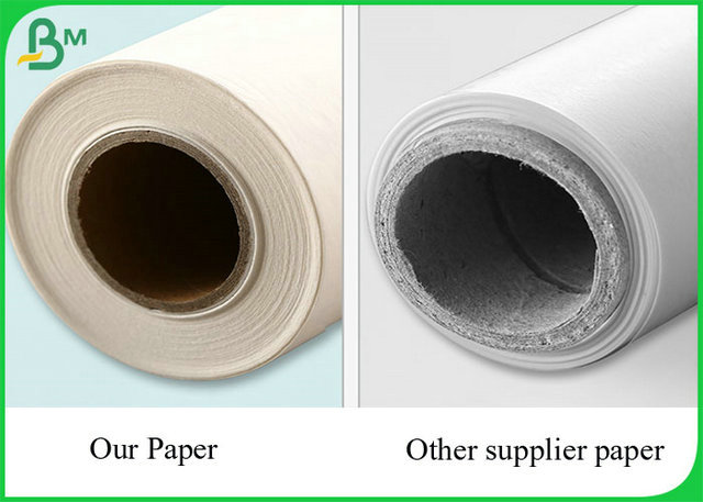 30gr 40gr White Color MG Butcher Wrapping Paper Roll For Meat