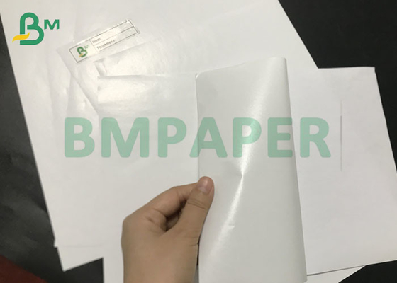 80g 120g tebal Cast Coated Self Adhesive High Gloss Sticker Paper Sheets