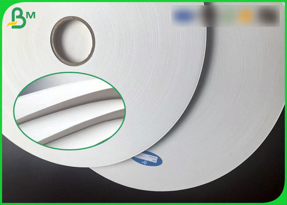10mm Untuk 50mm Food Grade Kertas Roll Tidak Berbahaya EU - Disetujui 60g 120g Minum Straw Paper