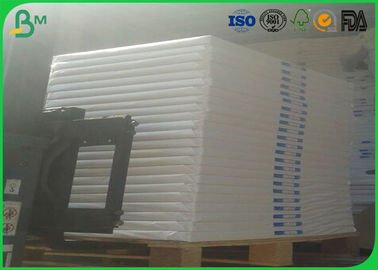 High Brightness Uncoated Woodfree Paper 60gsm 700 * 1000mm Untuk Pencetakan Offset