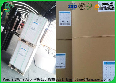 100% Virgin White Food Grade Paper Roll 80g 100g 120g 130g Untuk Paper Bag
