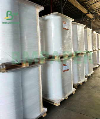 24gm, 28gm Food Grade Straw Wrapping Paper 32mm 7000m Rolls Packing