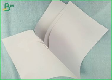 Putih 75g Food Grade Paper Roll Satu Sisi Dilapisi Untuk Tas / Paket