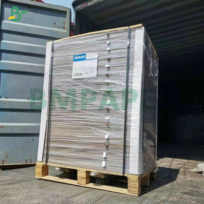 1.2mm 1.5mm 2 Sisi Lapisan Putih Laminated Karton Untuk Kotak Kemasan Kosmetik 70x100cm