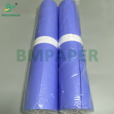 CAD Plotter Rolls Satu Sisi Pencetakan Kertas Biru A1 Ukuran 24 &quot;X 50m 2' Inti