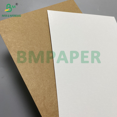 360gr 365gr White Face Kraft Reverse Food Grade Packaging Paperboard 31" 43"