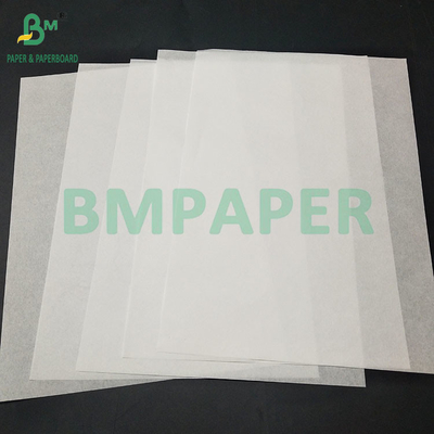 60gm cetak bagus Kit kertas tahan lemak putih7 untuk mengemas hamburger