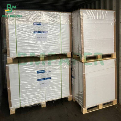 350gm Lembar Kertas Kraft Putih Untuk Kantong Kertas Berkualitas Tinggi 31 &quot;x43&quot; 35 &quot;x47&quot;