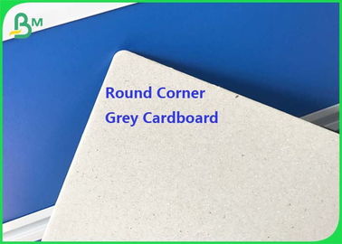 1mm 2mm Gray Grey Chip Cardboard dengan sudut bulat Ketebalan 1200 x 1000 mm 1420 x 1120 mm
