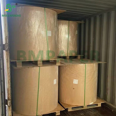 30gsm 60gsm MG Kalendered White Kraft Paper Untuk Paket Gula PE Lapisan Satu Sisi