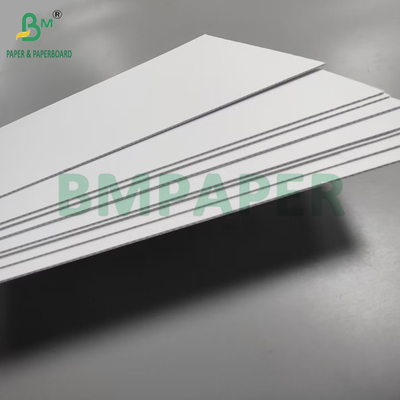 1.5MM 3lapisan White corrugated Board Untuk Kotak Kosmetik Liner E Flute 69 x 99CM