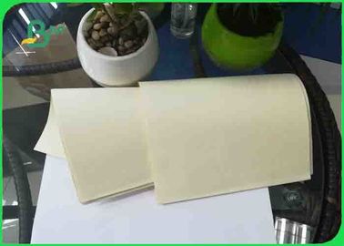 Dua Sisi Uncoated Cream 70gsm / 80gsm Woodfree Paper Untuk Menulis Notebook