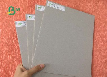 Kuat kekakuan Book Binding Board 1.9mm 3.0mm Tebal Double Grey Paper Untuk Folder
