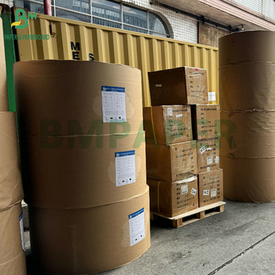 50 gram 55 gram Biru Kuning Warna NCR Karbonless Invoice Paper Dengan 640 x 900mm