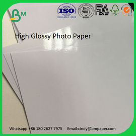 250GSM 300GSM 350GSM satu sisi dilapisi kertas cetak foto glossy tinggi