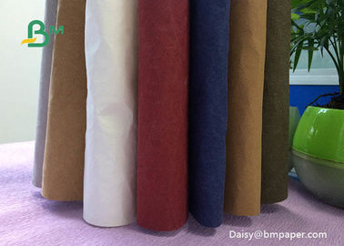 Natural Fibrous Pulp Recycle Kraft Paper / White Kraft Paper Roll