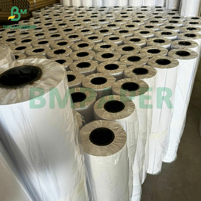 24" x 150' CAD 20lbs Bond Inkjet Wide Format Plotter Paper Untuk Graph 2′′ CORE