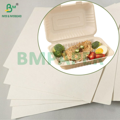 Biodegradable 100gm - 400gm Natural Sugarcane Bagasse Pulp Base Paper Roll