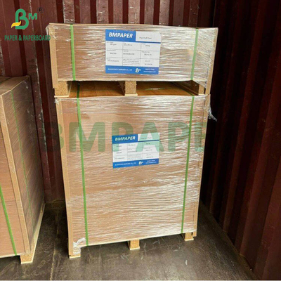 650g 1250g Brown Linered Kraft Chipboard Sheets Untuk Solusi Pelindung