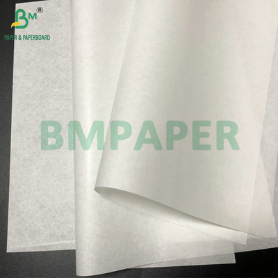 Pulp Kayu FDA Disetujui 35gsm 45gsm MG White Kraft Paper Food Wrapping Paper