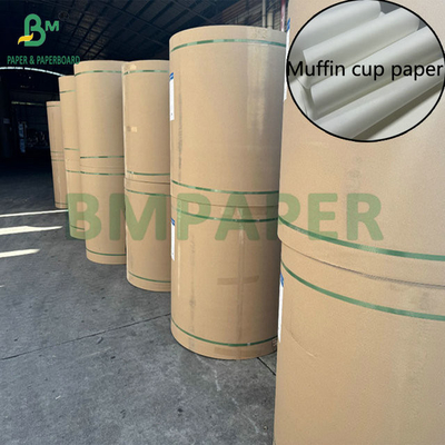 380mm Reel 30Gram Greaseproof Muffin Cup Paper Untuk Parchment Paper Cups