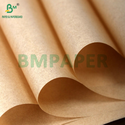 Makanan Aman 35gsm 45gsm Silikon Lapisan Baking Paper Putih Greaseproof