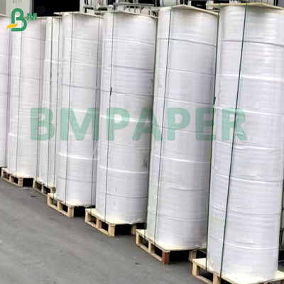 60gm Kuning / Hijau / Pink Carbonless Copy Paper CB / CFB / CF Rolls 20lb dengan Image Hitam