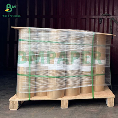 60gm Kertas Kraft Berdaun Biru MG Untuk Tas Pengangkut 762mm x 300m
