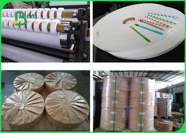 Eco-friendly dan Compostable Width 13mm 27MM 33MM Food Grade Kraft Paper Roll