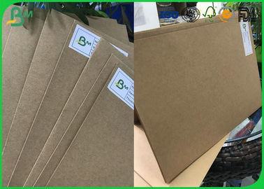 FSC Bersertifikat 250gsm - 850gsm High Grade Impor Paper Solid Board, Brown Kraft Paper