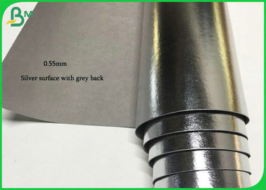0,55mm 0,7mm Tebal Kain Permukaan Perak yang Tidak Dapat Dilepas Kertas Kraft yang Dapat Dicuci Dalam Gulungan