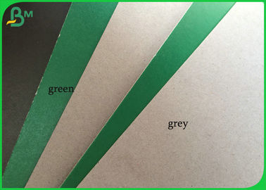 FSC bersertifikat lapisan satu sisi abu-abu satu sisi kertas karton hijau