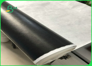 100% Aman Biodegradable 80gsm 135gsm Printed Black Food Grade Paper Roll Untuk Membuat Kertas Sedotan