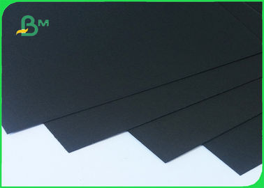 Double Black Thickness Customized Black Board 100% Pulp Daur Ulang Untuk Kemasan Dalam Lembar