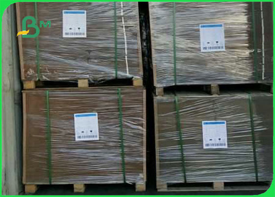 FSC Disetujui Dilapisi Duplex Board 100% Limbah Kertas Pulp Berat 350g Couche White Back Grey Paper