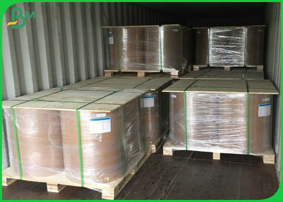 300GSM FSC SGS Putih Glossy Art Paper Reel Dengan 100% Bahan Pulp Alami