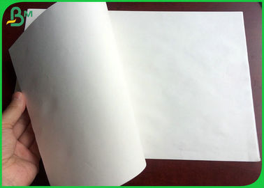 70GSM Virgin Pulp Style Uncoated White Craft Paper Roll Untuk Puff Pembungkus