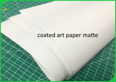 C2S Coated Art Paper Matt 150g 170g 180g Coils Kertas Label Mengkilap Tinggi